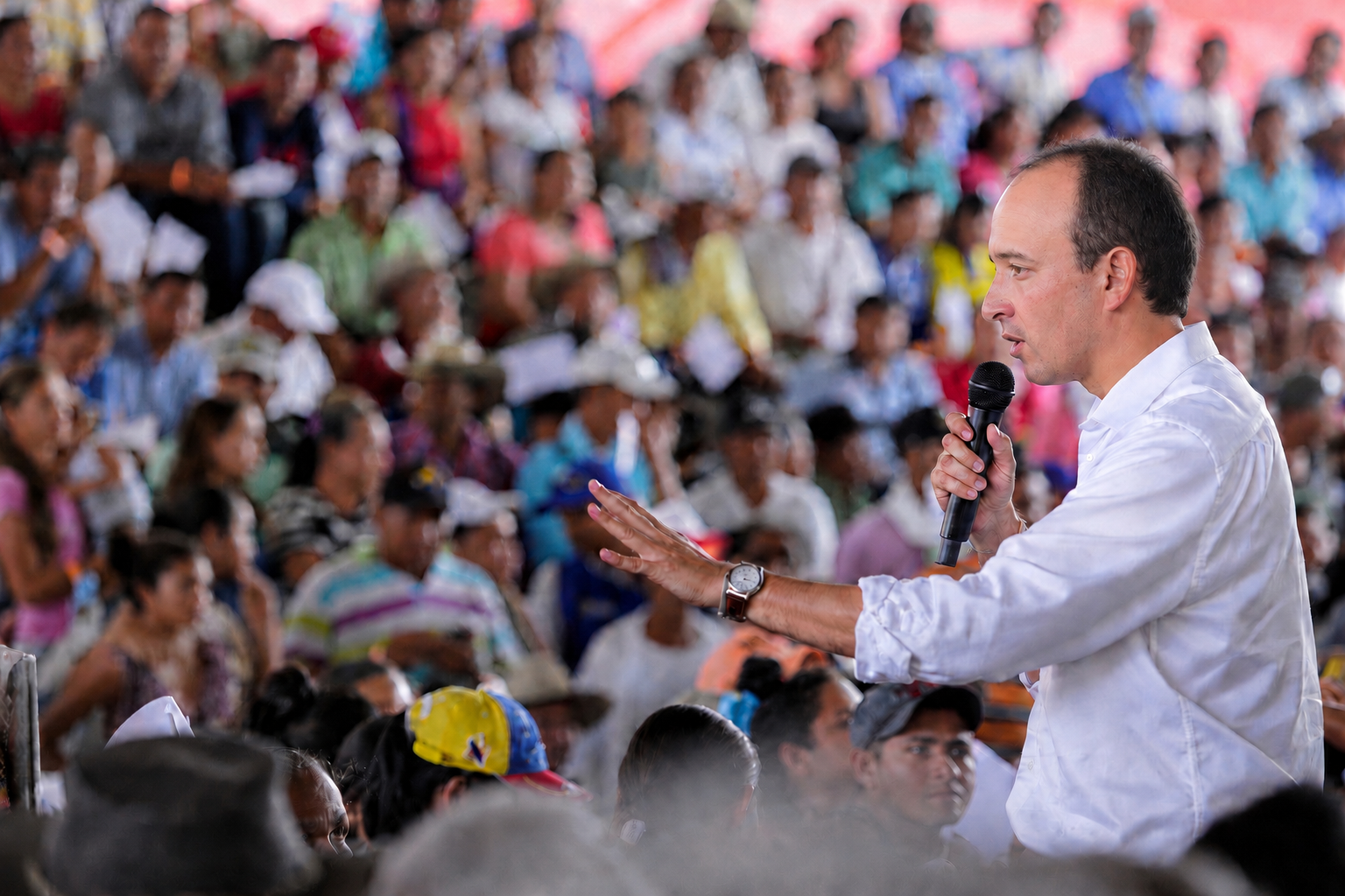 Diálogo en territorio con comunidades en Colombia